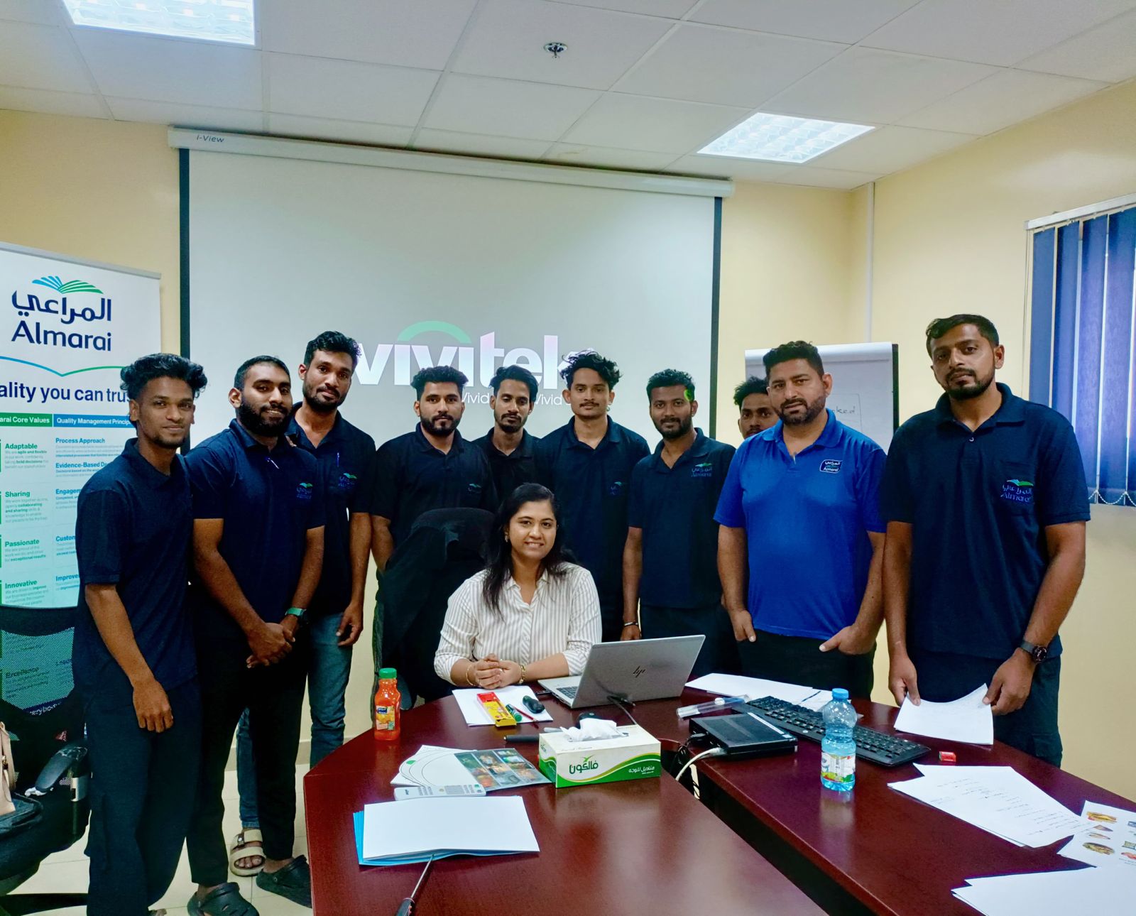 RMK Experts - Almarai on-site training session
